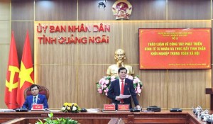 Quảng Ngãi: Cần có chính sách mạnh mẽ hơn tạo thuận lợi cho kinh tế tư nhân phát triển