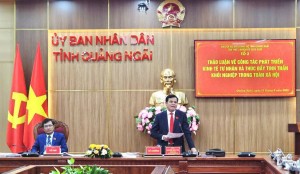 Quảng Ngãi: Cần có chính sách mạnh mẽ hơn tạo thuận lợi cho kinh tế tư nhân phát triển