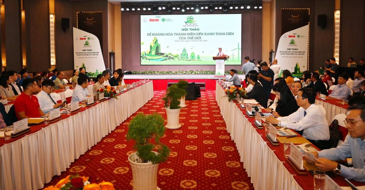 Khánh Hòa đặt mục tiêu trở thành điểm đến xanh toàn diện của thế giới