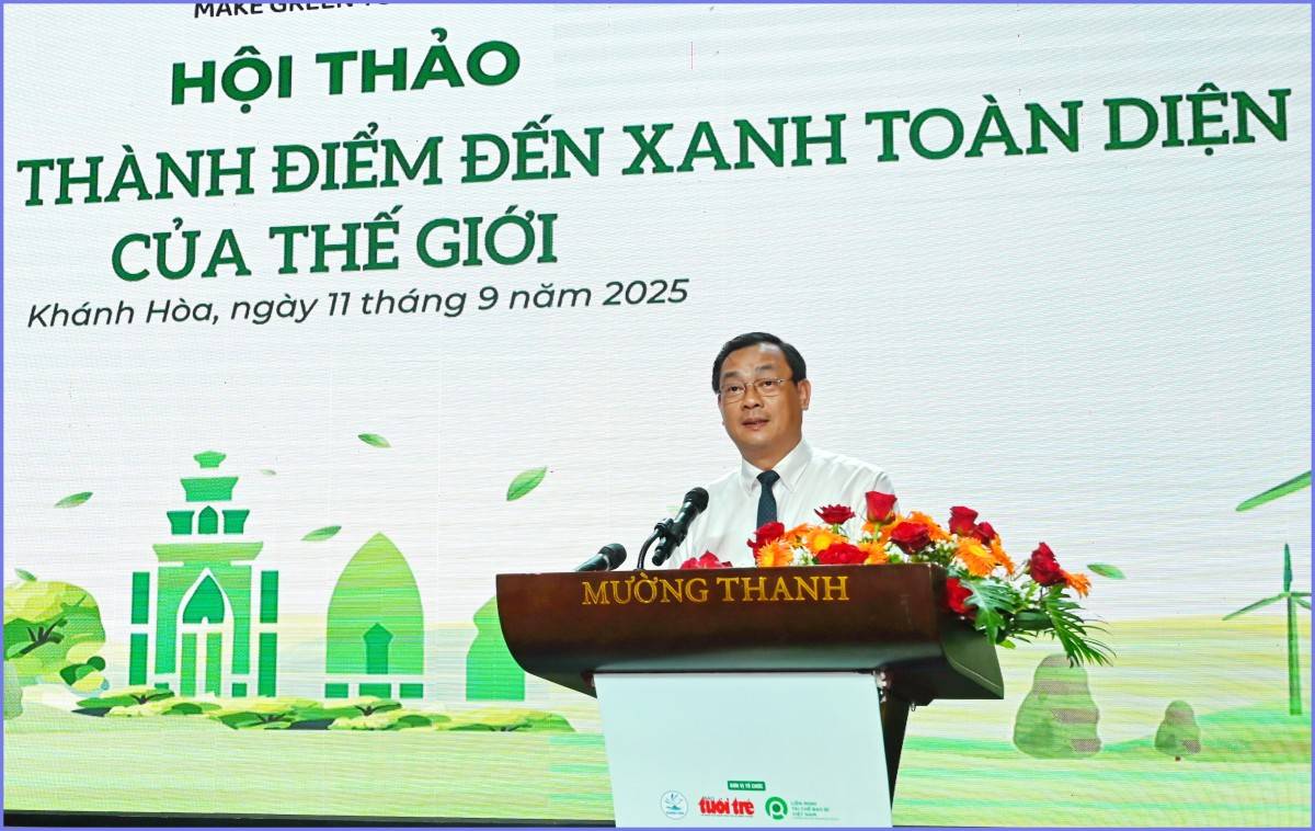 Khánh Hòa đặt mục tiêu trở thành điểm đến xanh toàn diện của thế giới