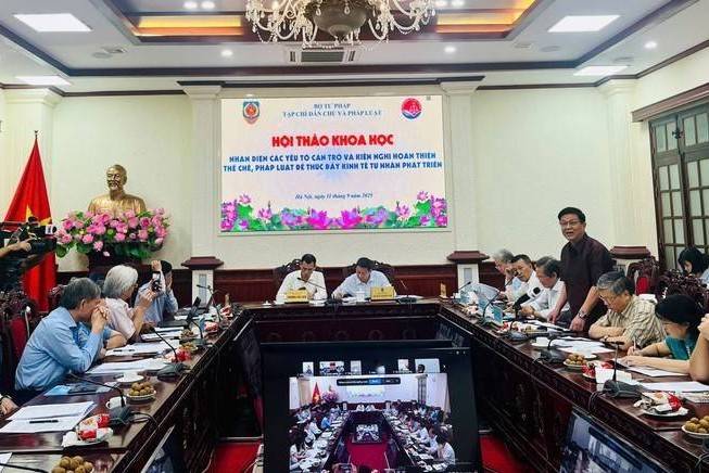 Gỡ điểm nghẽn thể chế để kinh tế tư nhân bứt phá