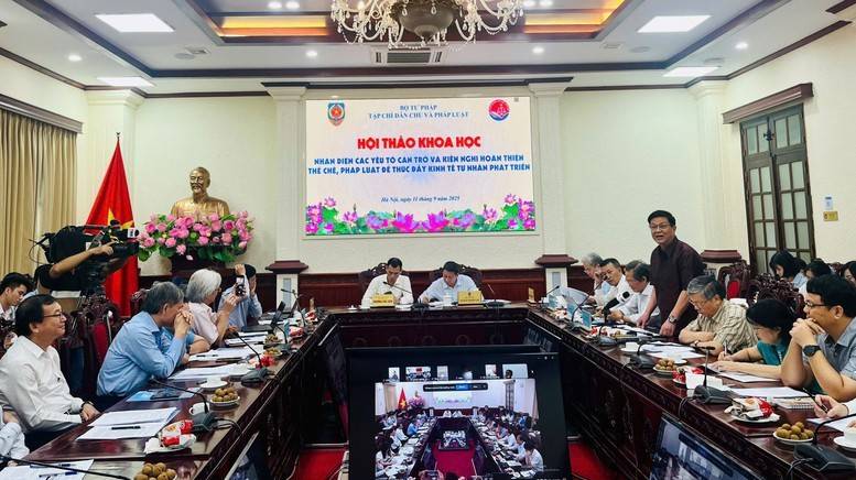 Gỡ điểm nghẽn thể chế để kinh tế tư nhân bứt phá