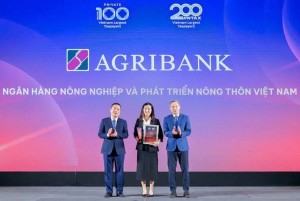 Agribank được vinh danh Top 20 doanh nghiệp nộp ngân sách lớn nhất
