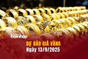 Dự báo giá vàng 13/9: Vàng nhẫn, vàng miếng tiếp tục giảm sâu