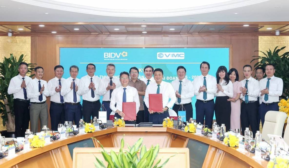BIDV và VIMC tăng cường hợp tác, thúc đẩy phát triển hoạt động hàng hải