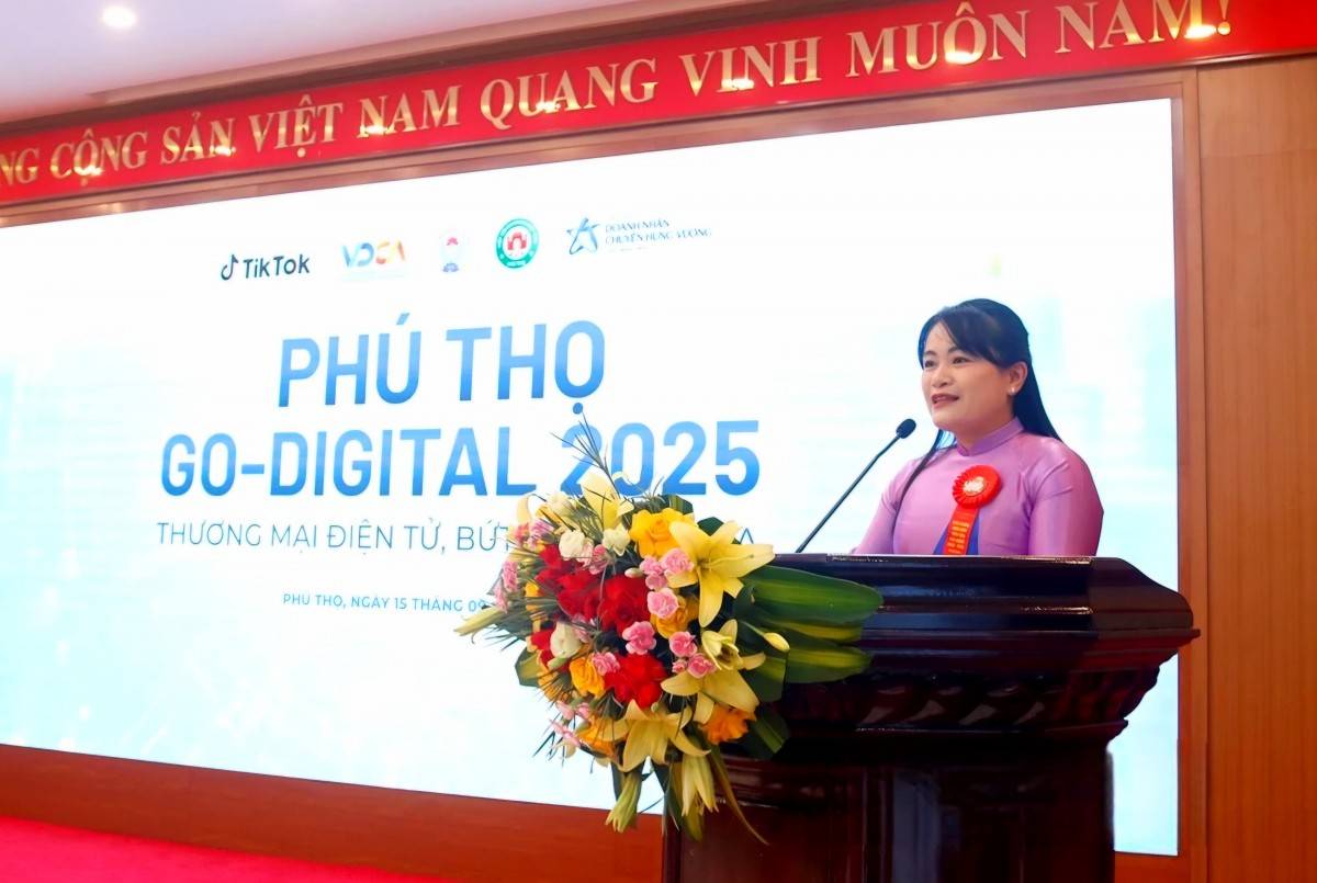 Phú Thọ thúc đẩy thương mại điện tử với chương trình Go-Digital 2025