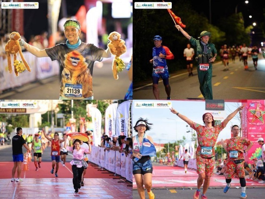 Đường chạy xanh là nơi để các runners “bung xoã” hết mình với vô vàn ý tưởng táo bạo Đường chạy xanh là nơi để các runners “bung xoã” hết mình với vô vàn ý tưởng táo bạo