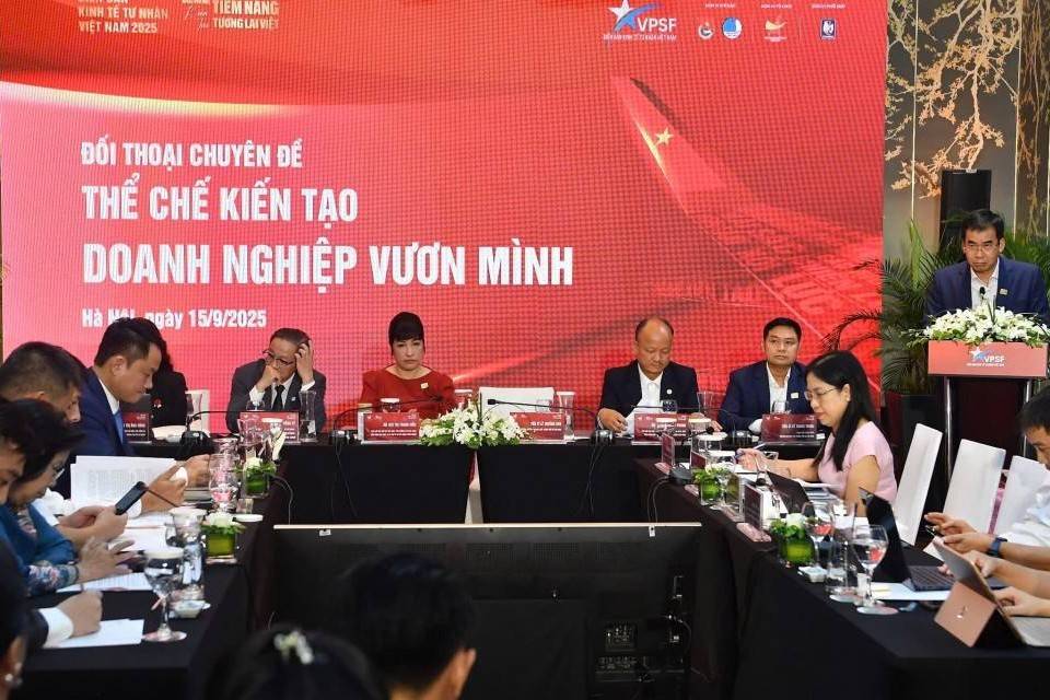 Đối thoại Diễn đàn Kinh tế tư nhân Việt Nam 2025 tập trung mục tiêu "đồng kiến tạo"