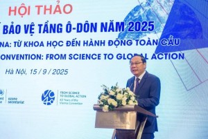 Việt Nam tăng cường hợp tác bảo vệ tầng ô-dôn, thúc đẩy chuyển đổi xanh
