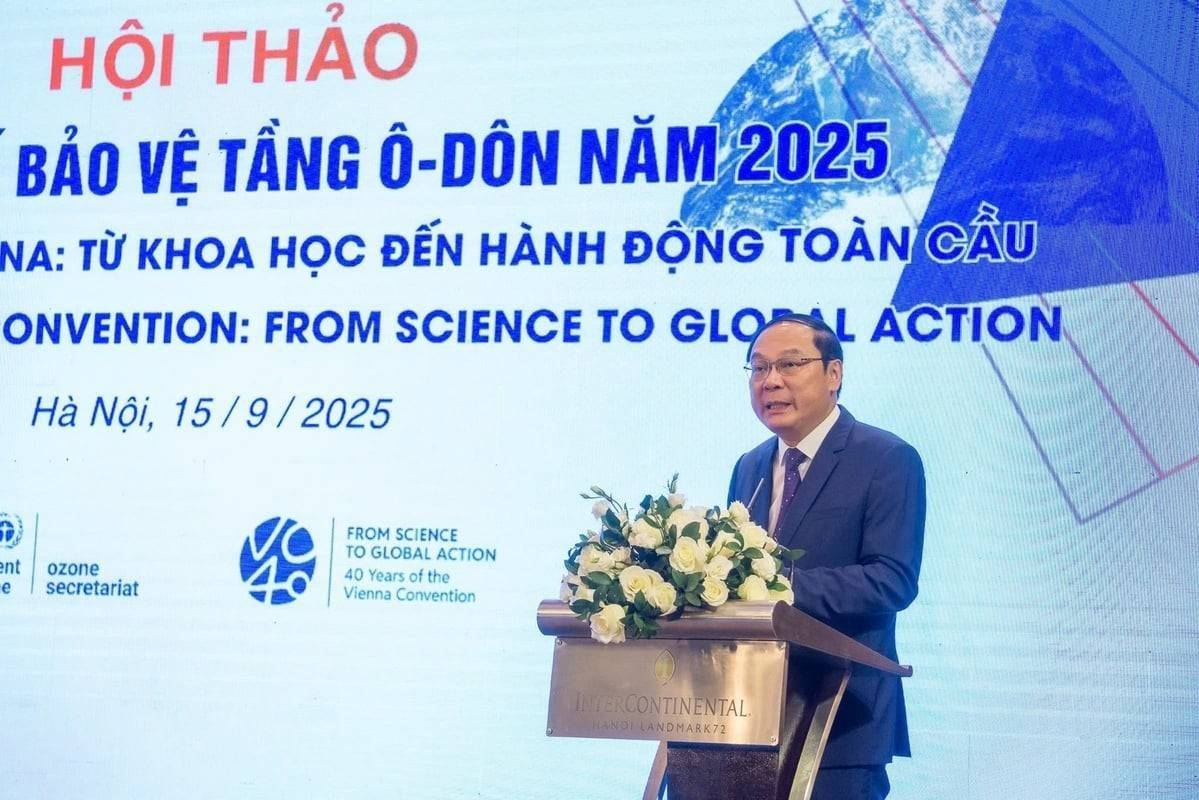 Việt Nam tăng cường hợp tác bảo vệ tầng ô-dôn, thúc đẩy chuyển đổi xanh