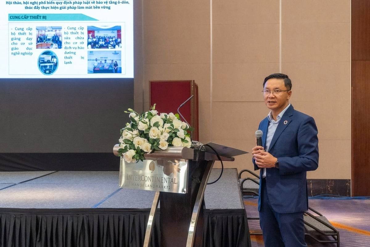 Ông Lê Ngọc Tuấn, Phó Cục trưởng Cục Biến đổi khí hậu (Bộ NN-MT) 