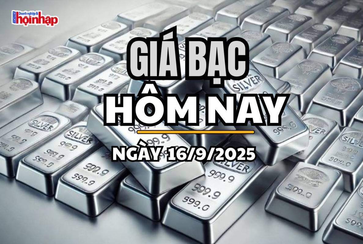 Giá bạc hôm nay 16/9/2025: Giá bạc quay đầu bật tăng