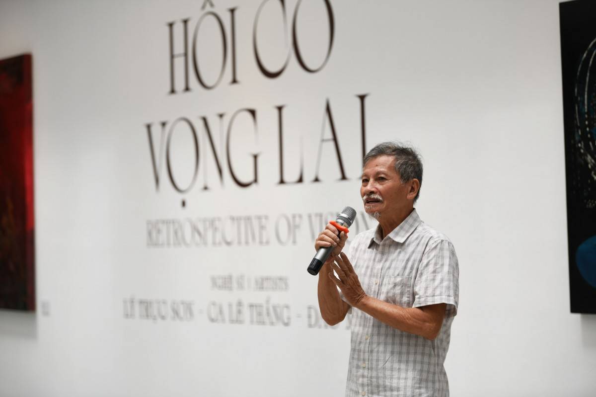 VCCA tổ chức triển lãm “hồi cố vọng lai” tôn vinh 3 hoạ sĩ gạo cội, tiêu biểu cho mỹ thuật việt nam giai đoạn đổi mới