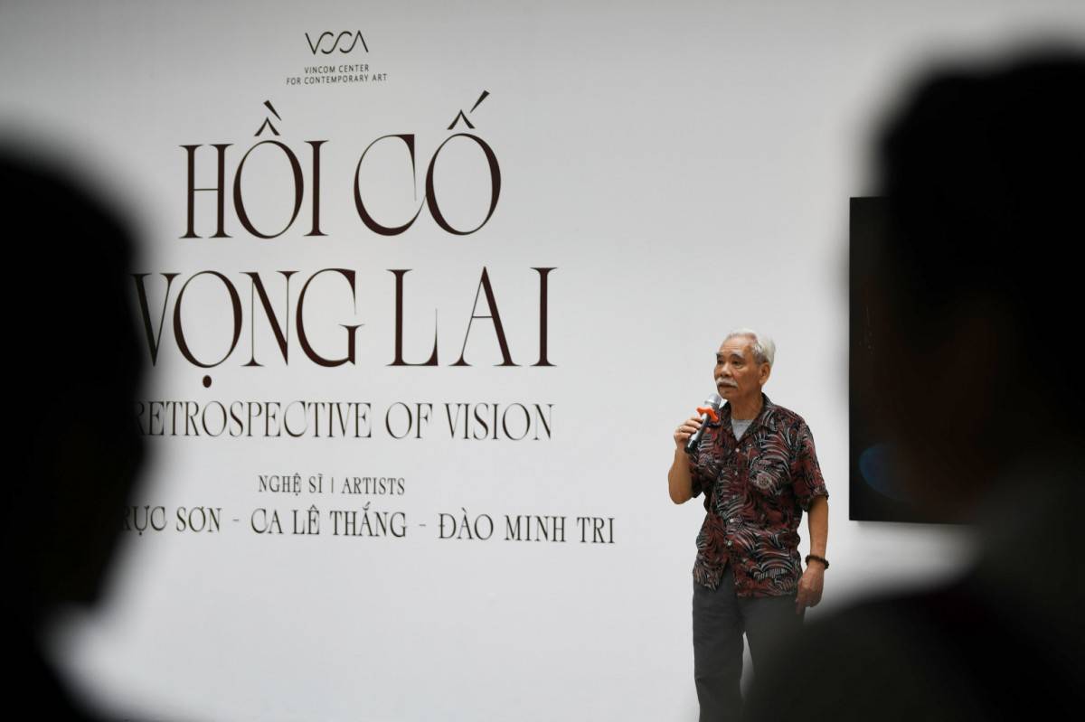 VCCA tổ chức triển lãm “hồi cố vọng lai” tôn vinh 3 hoạ sĩ gạo cội, tiêu biểu cho mỹ thuật việt nam giai đoạn đổi mới