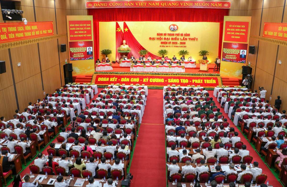 Đại hội đại biểu lần thứ I Đảng bộ TP. Đà Nẵng, nhiệm kỳ 2025 – 2030 đã tiến hành phiên trù bị