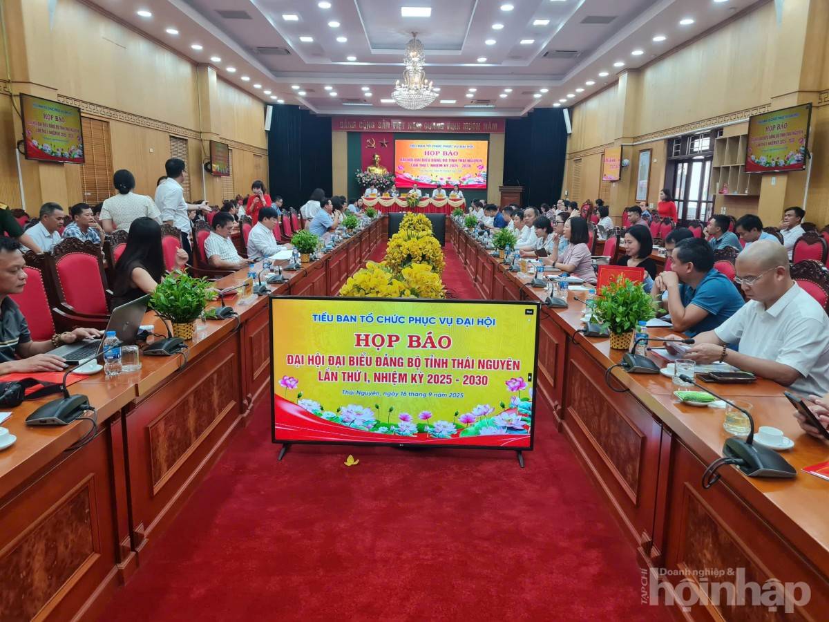 Thái Nguyên: Sẵn sàng cho Đại hội Đảng bộ tỉnh lần thứ nhất