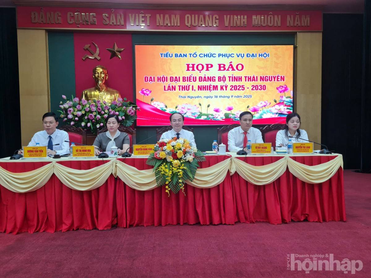 Thái Nguyên: Sẵn sàng cho Đại hội Đảng bộ tỉnh lần thứ nhất