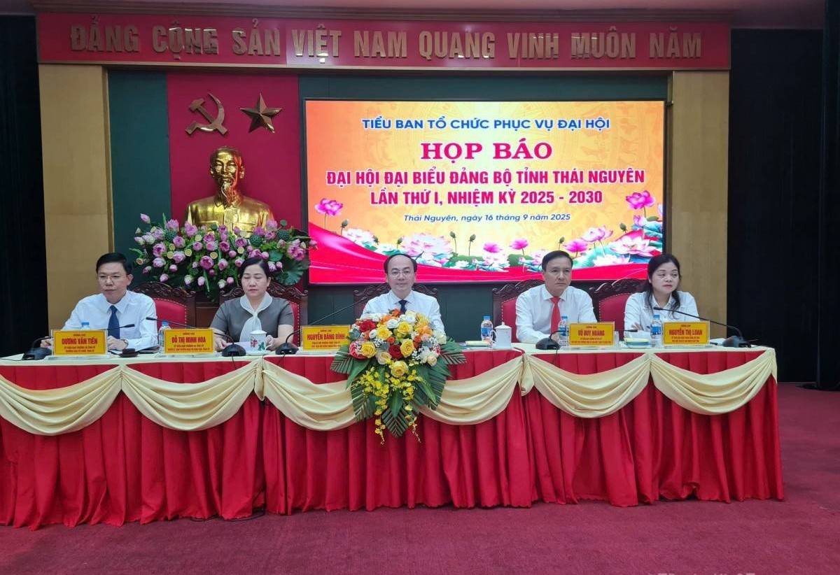Thái Nguyên: Sẵn sàng cho Đại hội Đảng bộ tỉnh lần thứ nhất