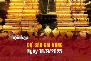 Dự báo giá vàng 18/9: Giá vàng nhẫn, vàng miếng có xu hướng đảo chiều giảm