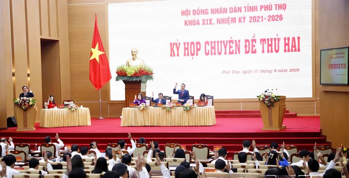 HĐND tỉnh Phú Thọ thông qua 12 nghị quyết quan trọng tại kỳ họp chuyên đề
