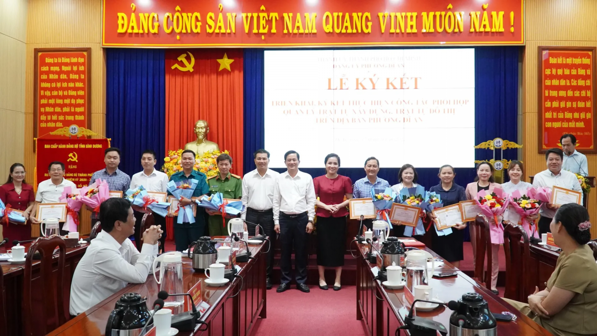 Phường Dĩ An (TP. Hồ Chí Minh) nâng cao chất lượng cán bộ, đáp ứng yêu cầu trong tình hình mới