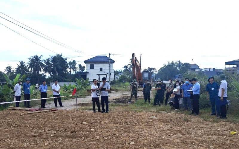 Xã Trung Chính (Thanh Hóa) tổ chức cưỡng chế thu hồi đất phục vụ dự án cải tạo, nâng cấp dự án đường sắt Bắc – Nam