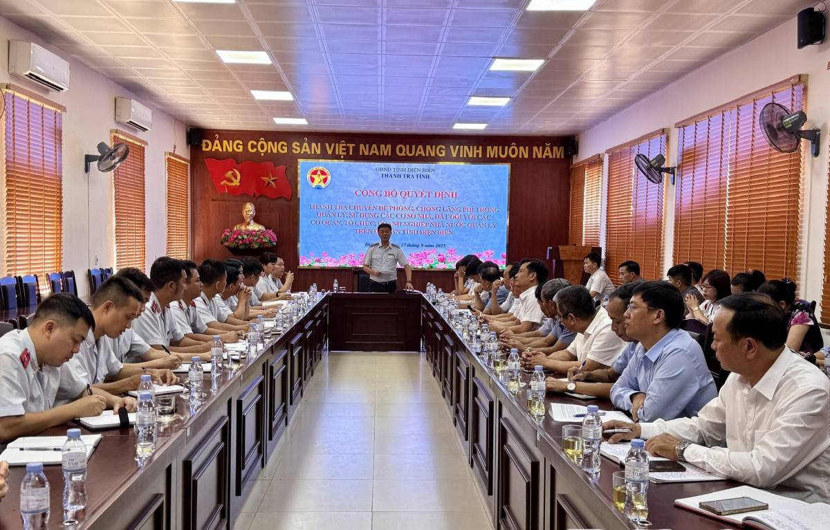Điện Biên triển khai 45 ngày thanh tra quản lý nhà, đất công