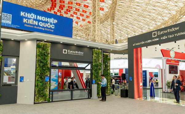 Khu trưng bày tái hiện hành trình 23 năm Eurowindow kiến tạo diện mạo đô thị Việt Nam