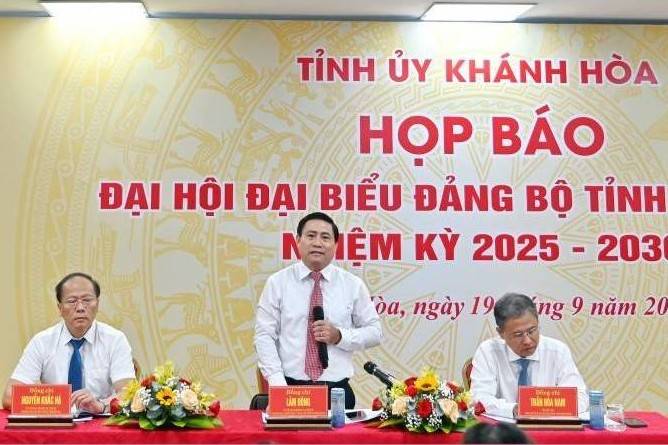 Khánh Hòa chuẩn bị chu đáo cho Đại hội Đảng bộ tỉnh lần thứ I, nhiệm kỳ 2025 - 2030