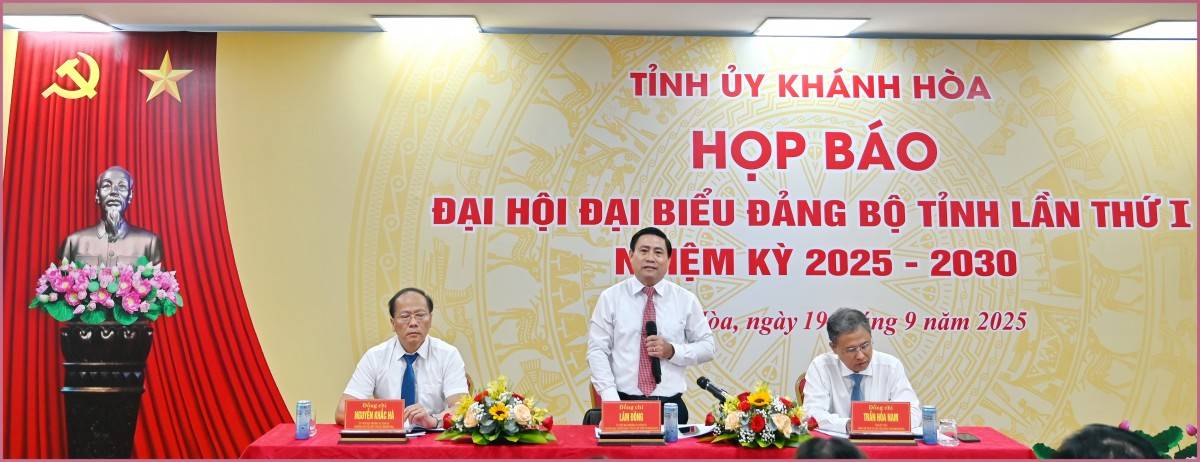 Khánh Hòa chuẩn bị chu đáo cho Đại hội Đảng bộ tỉnh lần thứ I, nhiệm kỳ 2025 - 2030