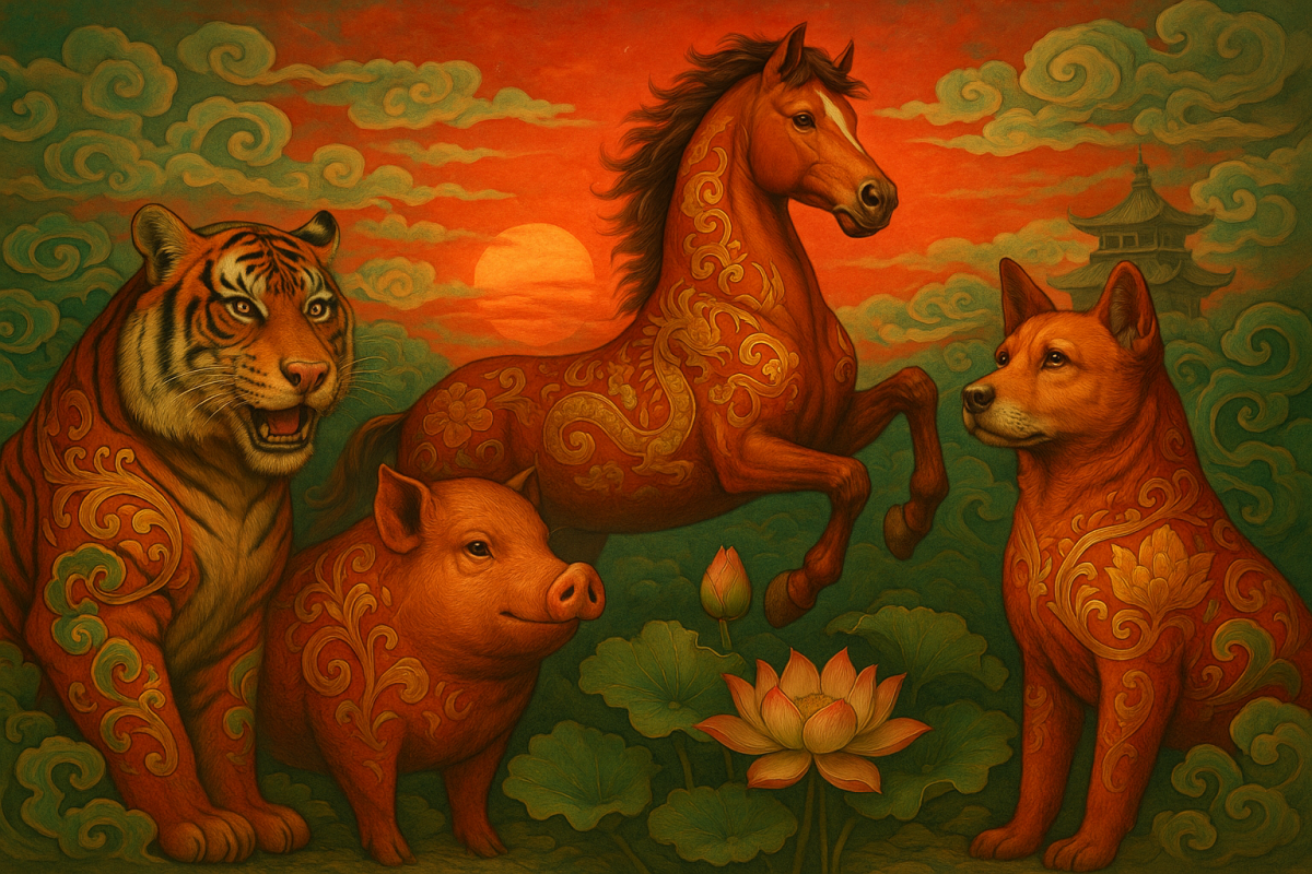 Tử vi - Vận số ngày 24/9/2025: Tuổi Dần: Chịu Lục xung chi phối khiến tuổi Dần dễ rơi vào tình trạng căng thẳng, bất an.