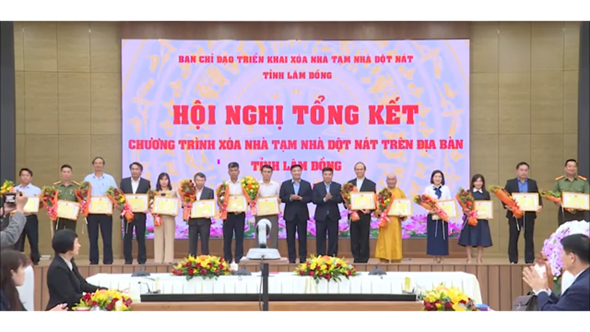 Lâm Đồng: Hoàn thành xuất sắc mục tiêu xóa nhà tạm, nhà dột nát hơn 5.691 căn nhà 
