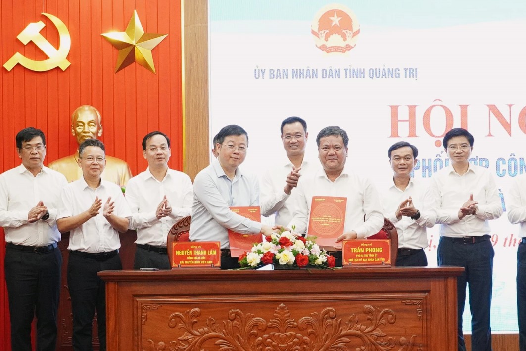 Truyền hình quốc gia đồng hành cùng Quảng Trị trong khát vọng phát triển