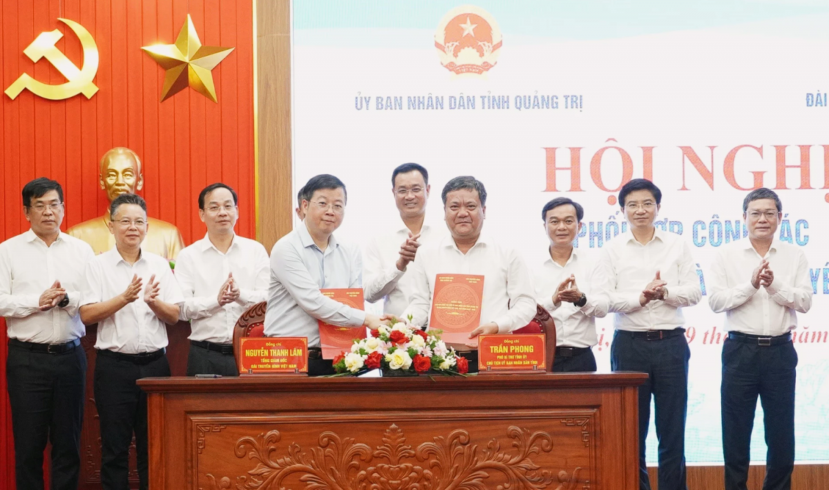 Truyền hình quốc gia đồng hành cùng Quảng Trị trong khát vọng phát triển