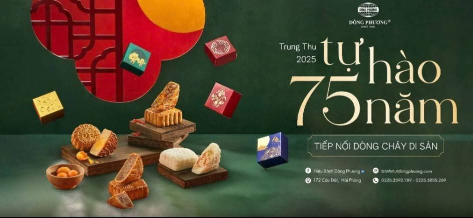 Bánh trung thu Đông Phương – Gửi trọn hồn thu, kết nối tri ân