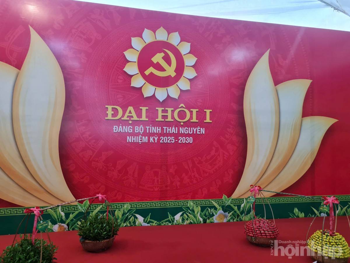 Thái Nguyên rực rỡ chào mừng Đại hội Đảng bộ lần thứ I