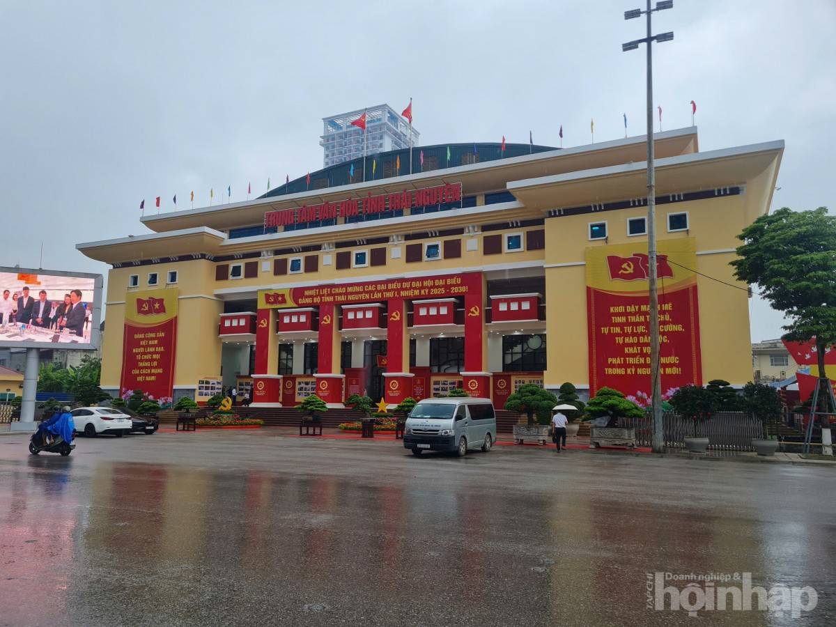 Thái Nguyên rực rỡ chào mừng Đại hội Đảng bộ lần thứ I