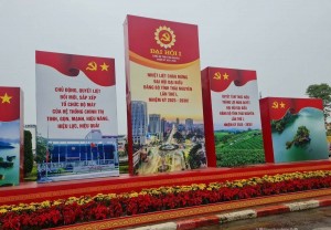 Thái Nguyên rực rỡ chào mừng Đại hội Đảng bộ lần thứ I