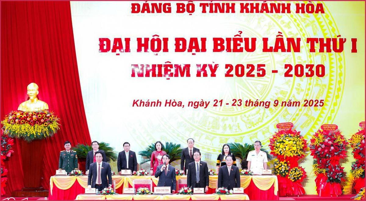 Đại hội đại biểu Đảng bộ tỉnh Khánh Hòa: Khánh Hòa vững bước tiến vào thập niên nâng tầm phát triển