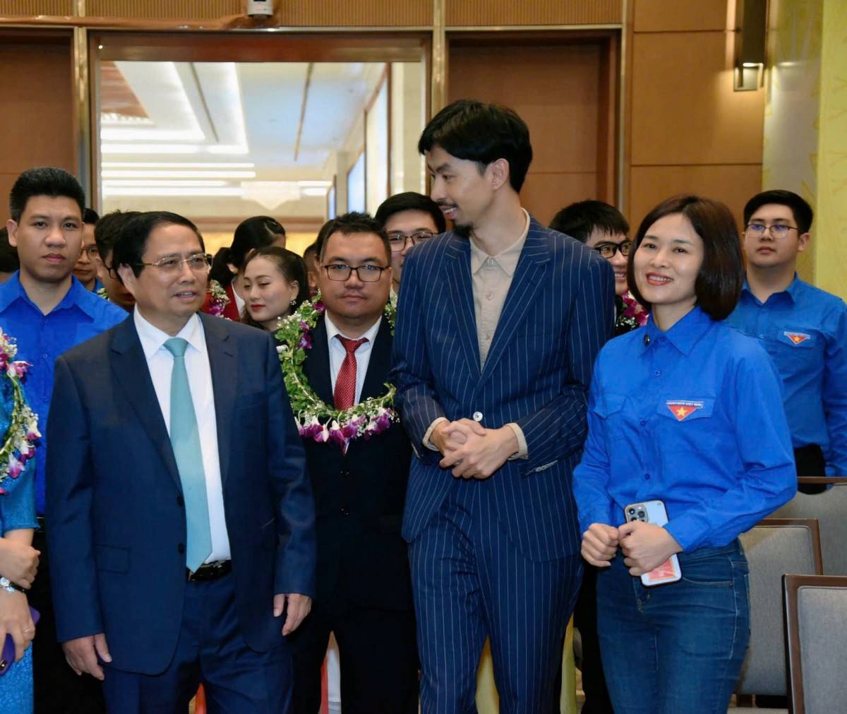 CEO Lê Dung đại diện Hội Doanh nghiệp trẻ Hà Nội (HanoiBA) dự sự kiện “Thủ tướng chính phủ gặp mặt và đối thoại với thanh niên 2024”