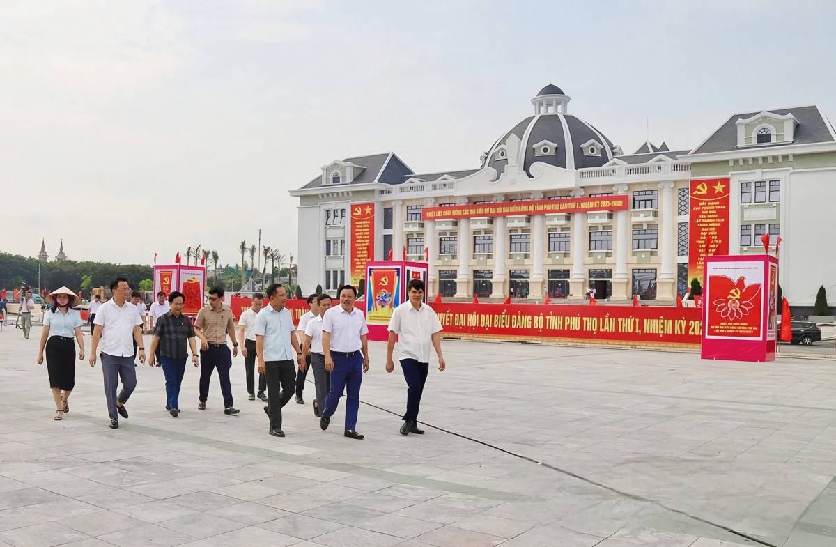 Phú Thọ hoàn tất công tác chuẩn bị cho Đại hội Đảng bộ tỉnh lần thứ I
