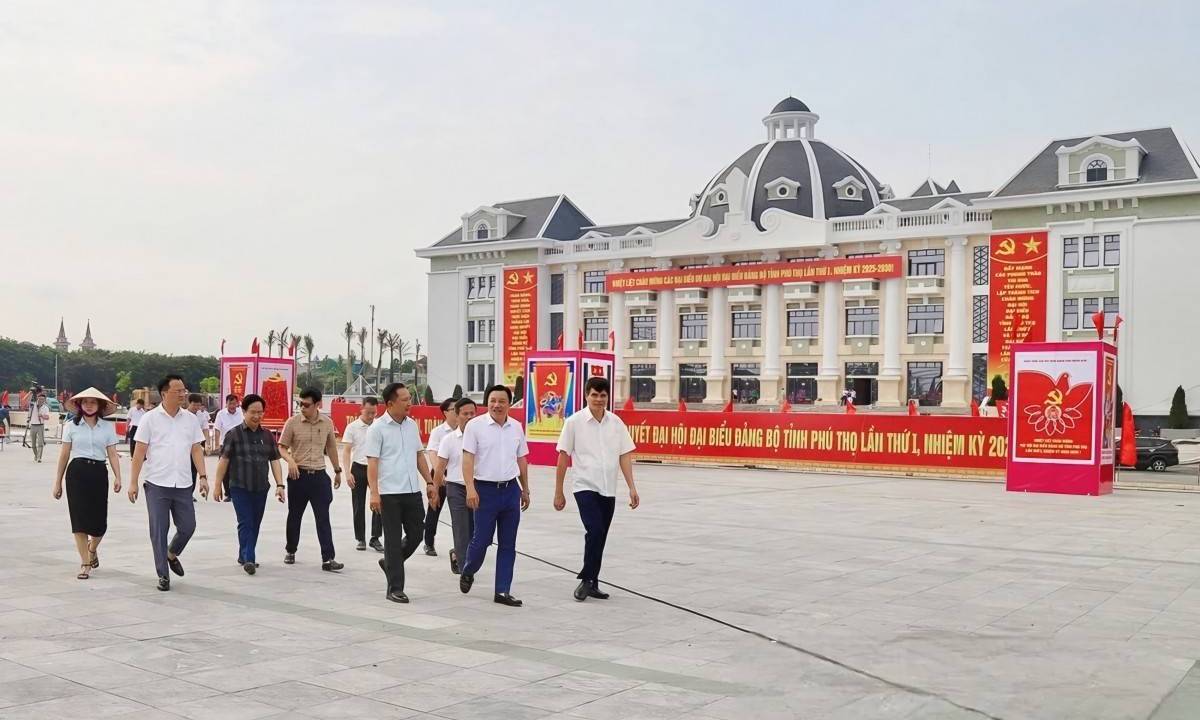 Phú Thọ hoàn tất công tác chuẩn bị cho Đại hội đại biểu Đảng bộ tỉnh lần thứ I