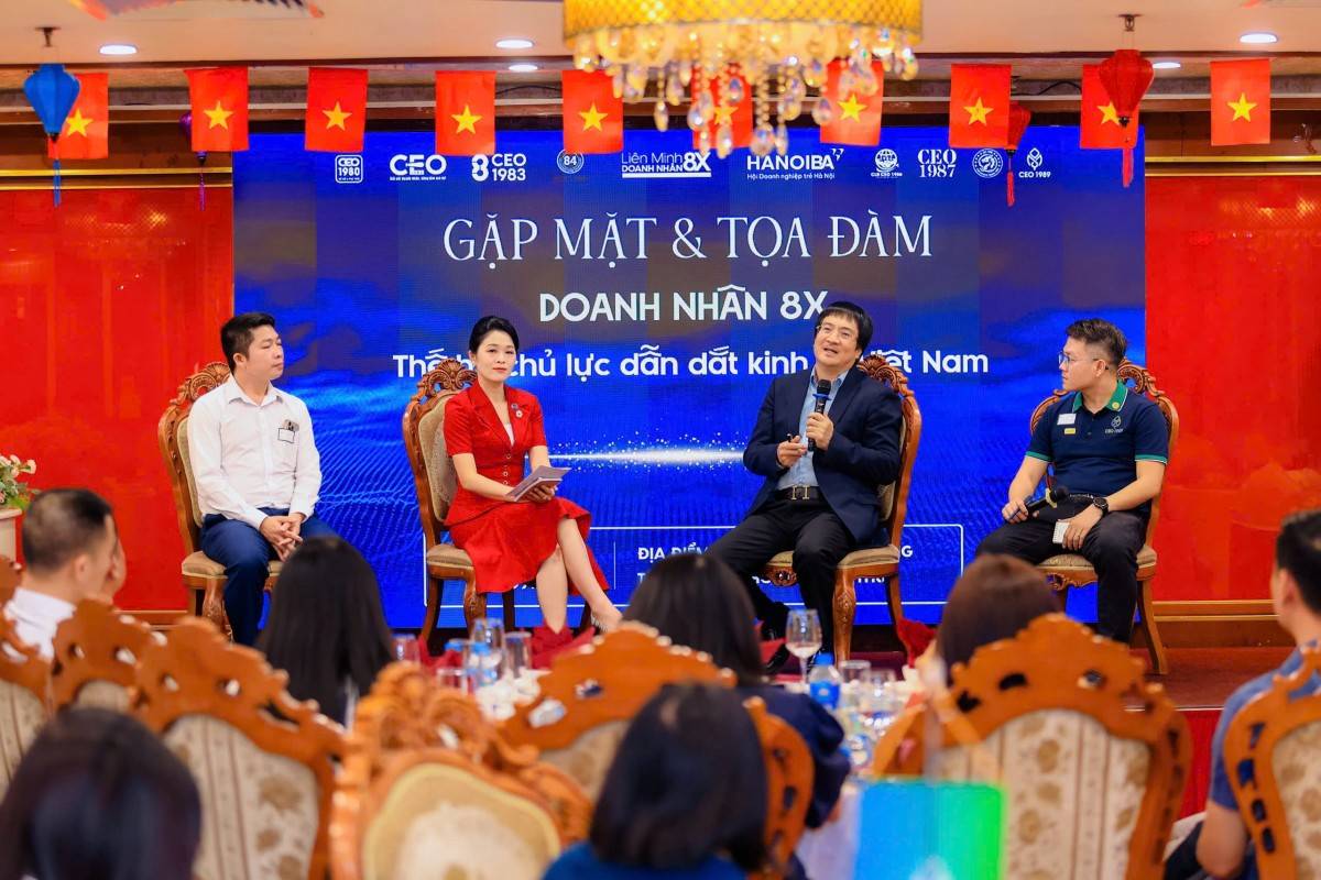Tọa đàm “Doanh nhân 8X - Thế hệ chủ lực dẫn dắt kinh tế Việt Nam”, TS có nêu ra nguyên tắc “kiềng 3 chân”