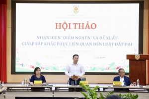 Thứ trưởng Nguyễn Thanh Ngọc: Khẩn trương tổng hợp, tiếp thu ý kiến để tháo gỡ “điểm nghẽn” Luật Đất đai