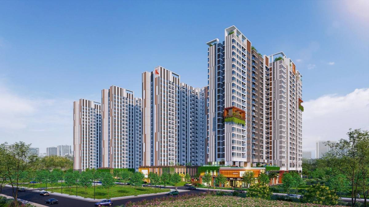 Phối cảnh khu căn hộ K-Home Cityview.
