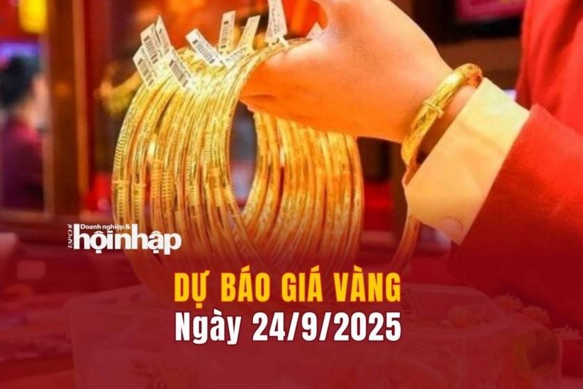 Dự báo giá vàng 24/9: Giá vàng nhẫn, vàng miếng đồng loạt tăng "sốc"