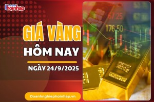 Giá vàng hôm nay 24/9: Giá vàng nhẫn tăng cao nhất 1,5 triệu đồng/lượng