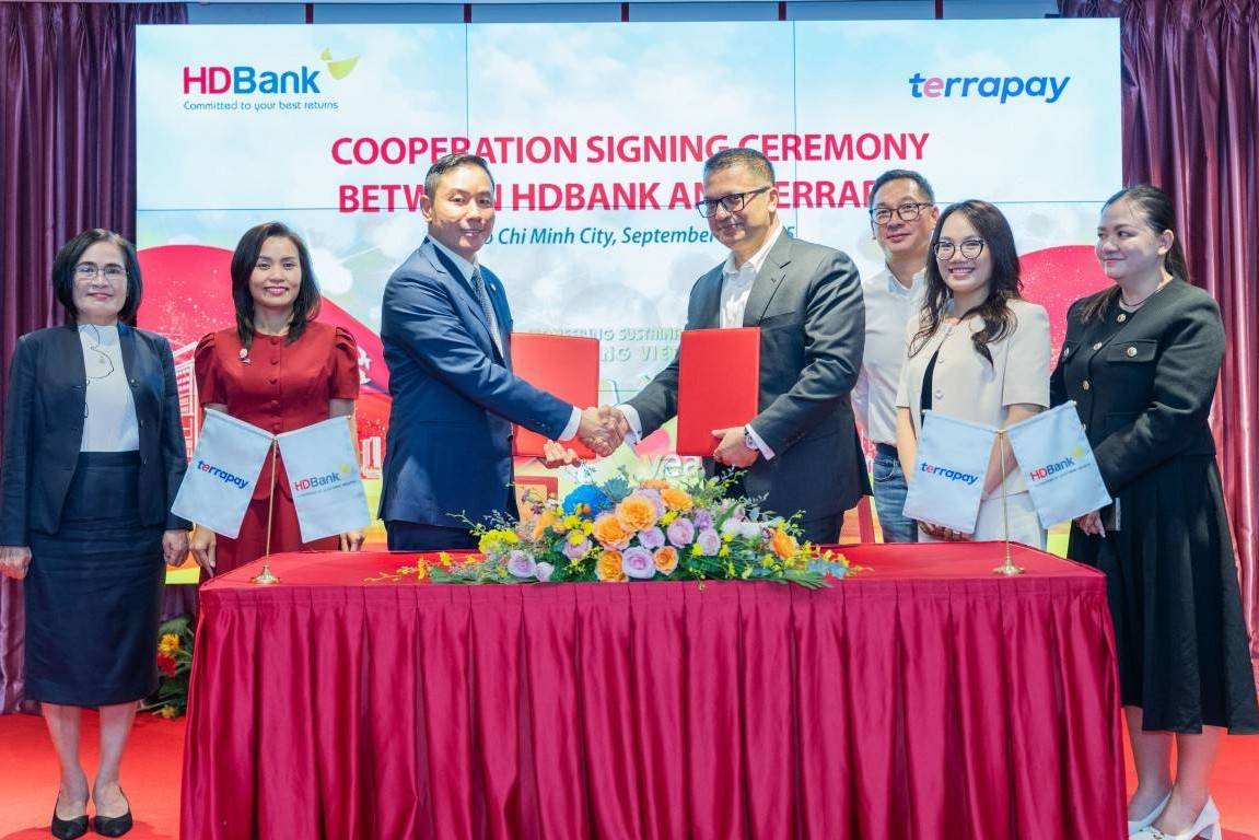 HDBank hợp tác cùng TerraPay tăng tốc dịch vụ kiều hối toàn cầu