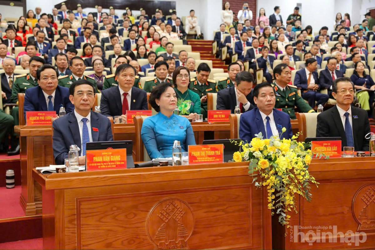 Chùm ảnh ấn tượng của Đại hội đại biểu Đảng bộ tỉnh Thái Nguyên lần thứ I