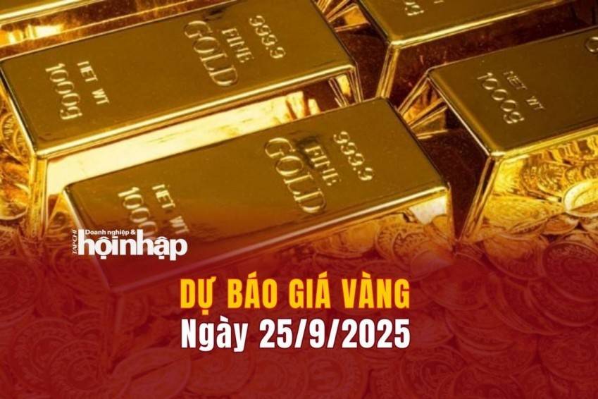 Dự báo giá vàng 25/9: Giá vàng nhẫn, vàng miếng có xu hướng tăng cao